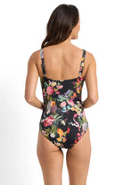 Jantzen Jantzen Abbie DD/E Mesh Frill One Piece - Black Jantzen Abbie DD/E Mesh Frill One Piece - Black Splash Swimwear One Piece