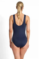 Jantzen Jantzen Anchor Stripe E/F Framed One Piece - Navy Jantzen Anchor Stripe E/F Framed One Piece - Navy Splash Swimwear