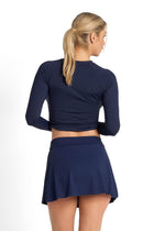 Jantzen Jantzen Cosmopolitan Active Swim Skirt JA81301 Jantzen Cosmopolitan Active Swim Skirt | Australia Splash Swimwear Bikini Bottoms Ink / 10 96445241013209