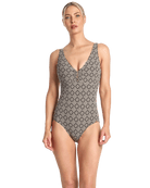 Jantzen Jantzen Geneva DD/E Bar Front One Piece - Black Jantzen Geneva DD/E Bar Front One Piece - Black Splash Swimwear