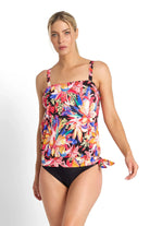 Jantzen Jantzen Mandalay Bandeau Blouson Singlet - Black Jantzen Mandalay Bandeau Blouson Singlet - Black Splash Swimwear