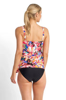 Jantzen Jantzen Mandalay Bandeau Blouson Singlet - Black Jantzen Mandalay Bandeau Blouson Singlet - Black Splash Swimwear
