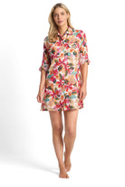 Jantzen Jantzen Phuket Resort Shirt - White Jantzen Phuket Resort Shirt - White Splash Swimwear Womens Swimwear