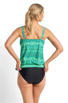 Jantzen Jantzen Portugal Bandeau Blouson Singlet Jantzen Portugal Bandeau Blouson Singlet | Australia Splash Swimwear Tankini Tops