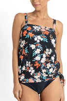 Jantzen Jantzen Select Blouson Two Piece - Navy Jantzen Select Blouson - Navy | Australia Splash Swimwear Tankini Tops