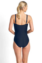 Jantzen Jantzen Sky High DD/E Vee One Piece - Navy Jantzen Sky High DD/E Vee One Piece - Navy Splash Swimwear