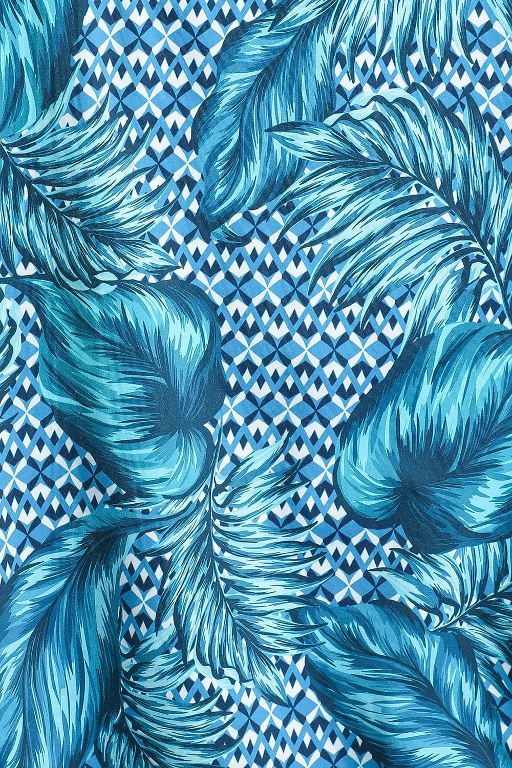 Jantzen Noosa Pintuck Mast One Piece - Arctic Janzen Noosa Pintuck Mast One Piece - Arctic Splash Swimwear One Pieces