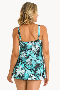 Jantzen Swim Dress Select Empire Swim Dress - Aqua