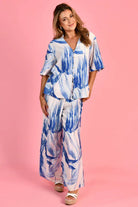 Jar Of Hearts Jar Of Hearts Odyssey Pants - Blue Crush Jar Of Hearts Odyssey Pants - Blue Crush Splash Swimwear
