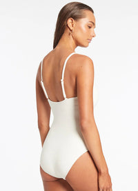 Jets Isla Rib Minimal Tank One Piece Isla Rib Minimal Tank One Piece Splash Swimwear One Pieces