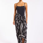 Jets Jets Harmony Long Sarong J61553.Black-O/S Jets Long Sarong | Jets Splash Swimwear Cover Ups Black / O/S 9360519273885