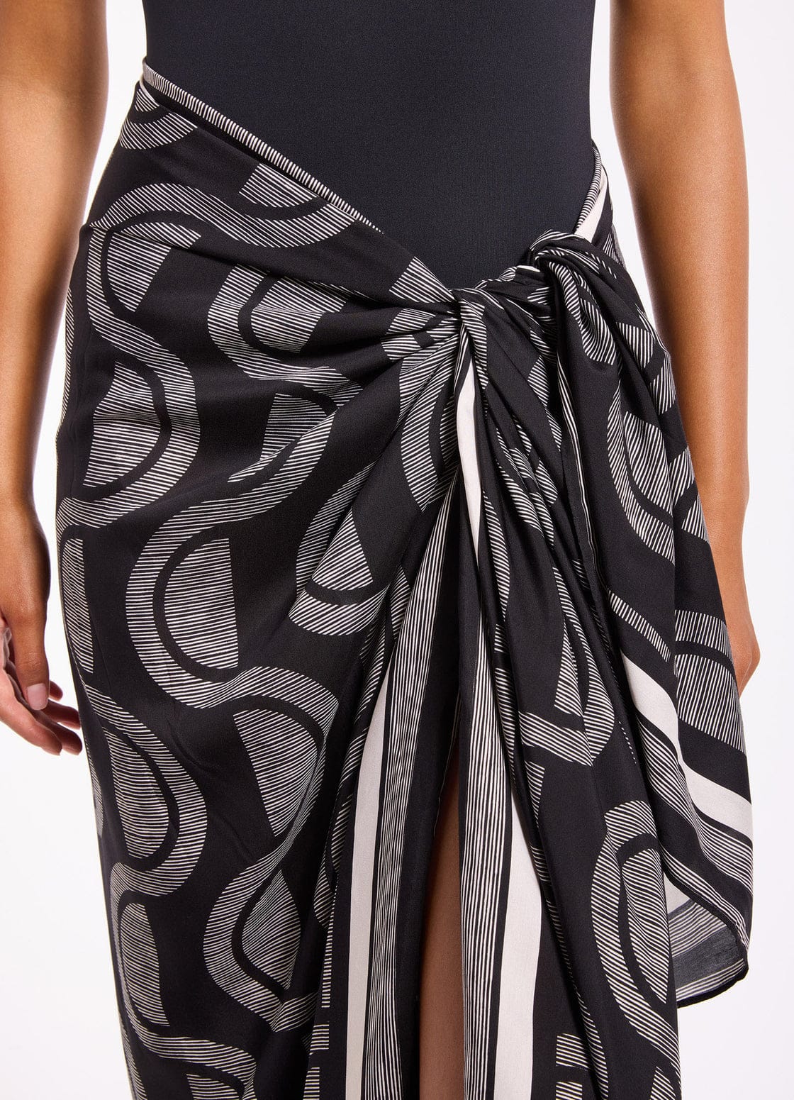 Jets Jets Harmony Long Sarong J61553.Black-O/S Jets Long Sarong | Jets Splash Swimwear Cover Ups Black / O/S 9360519273885