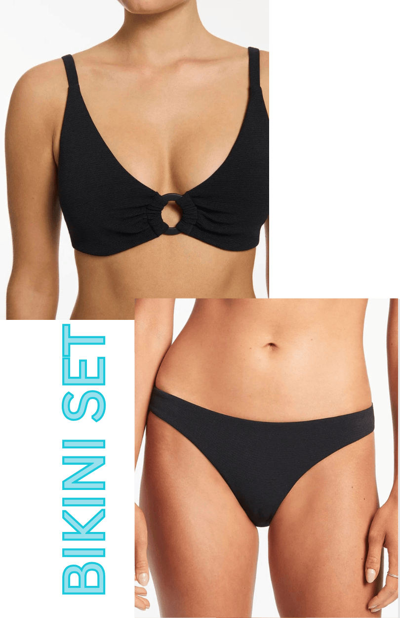 Jets Jets Isla Rib C/D Tri Top & Hipster Pant Bikini Set - Black Jets Isla Rib C/D Tri Top & Hipster Pant Bikini Set - Black Splash Swimwear Womens Swimwear AU8/US4 1000028679