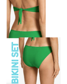 Jets Jets Jetset D/DD Twist Front Top & Twist Front Pant - Flora Jets Jetset D/DD Twist Front Top & Twist Front Pant - Flora Splash Swimwear Bikini Set 8