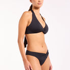 Jets Jets Jetset Smooth Twist Front Halter Bikini Top Jets Jetset Smooth Twist Front Halter Bikini Top Splash Swimwear Bikini Tops