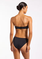 Jets Jets Jetset Smooth U-Trim Bikini Bottom - Black Jets Jetset Smooth U-Trim Bikini Bottom - Black Splash Swimwear Bikini Bottoms
