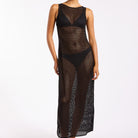 Jets Jets Jetset Stretch Lace Dress - Black Jets Jetset Stretch Lace Dress - Black Splash Swimwear Swim Dress
