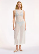 Jets Jets Jetset Stretch Lace Dress - Cream Jets Jetset Stretch Lace Dress - Cream Splash Swimwear Swim Dress