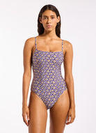JETS Jets Kaleidoscope Minimal Tank One Piece Jets Kaleidoscope Minimal Tank One Piece Splash Swimwear Swimwear