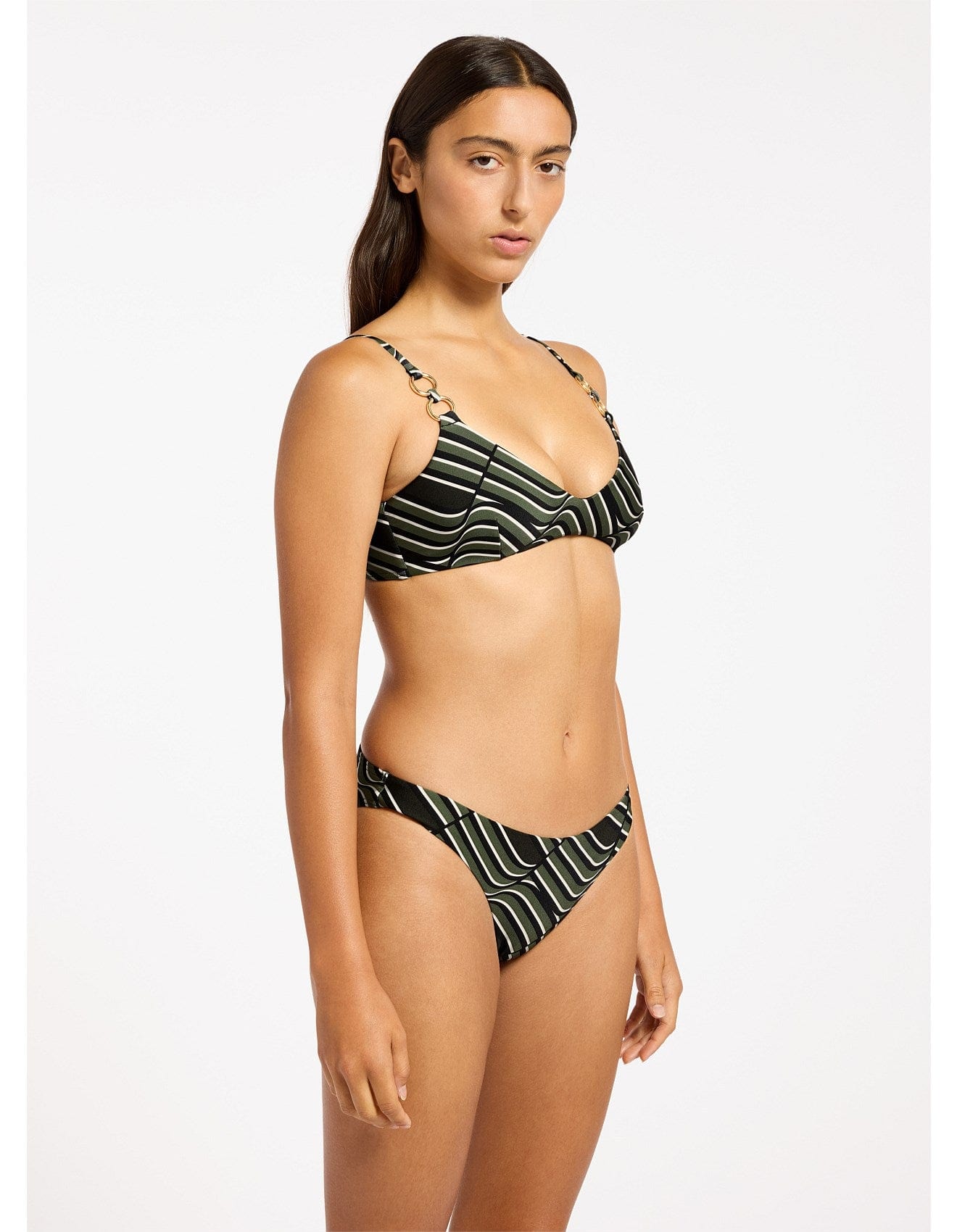 Jets Jets Mirage Hipster Pant - Cacti Jets Mirage Hipster Pant - Cacti Splash Swimwear Womens Swimwear