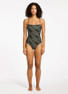 Jets Jets Mirage Minimal Tank One Piece- Cacti Jets Mirage Minimal Tank One Piece- Cacti Splash Swimwear Womens Swimwear