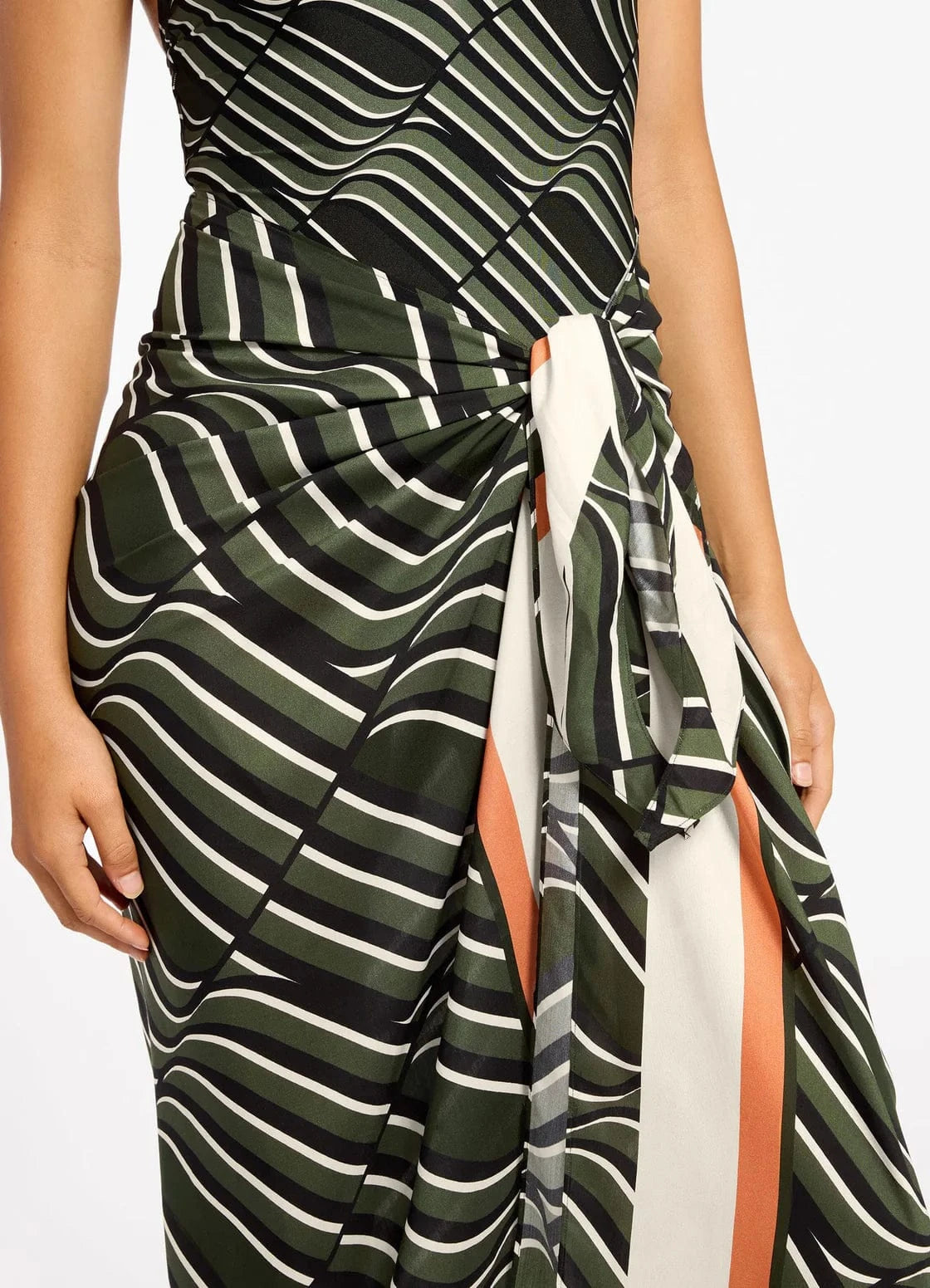 Jets Jets Mirage Sarong- Cacti Jets Mirage Sarong- Cacti Splash Swimwear Womens Swimwear