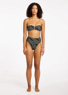 Jets Jets Mirage U/Trim Bandeau Top - Cacti Jets Mirage U/Trim Bandeau Top - Cacti Splash Swimwear Womens Swimwear