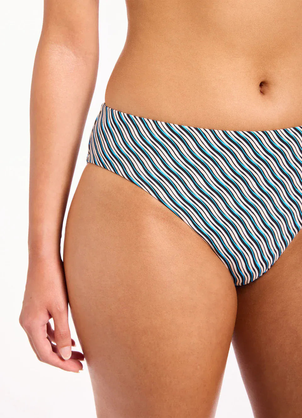 Jets Jets Onda Full Coverage Pant - Poolside Jets Onda Full Coverage Pant - Poolside Splash Swimwear Bikini Bottoms