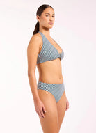 Jets Jets Onda Full Coverage Pant - Poolside Jets Onda Full Coverage Pant - Poolside Splash Swimwear Bikini Bottoms