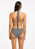 Jets Jets Spring Geo Hipster Pant - Black Jets Spring Geo Hipster Pant - Black Splash Swimwear Womens Swimwear