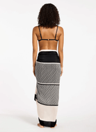 Jets Jets Spring Geo Long Sarong - Black J61430.Black Jets Spring Geo Long Sarong - Black Splash Swimwear Womens Swimwear O/S 9360519155549