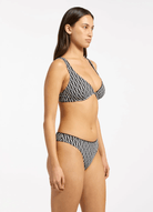 Jets Jets Spring Geo Underwire Tri Top - Black Jets Spring Geo Underwire Tri Top - Black Splash Swimwear Womens Swimwear