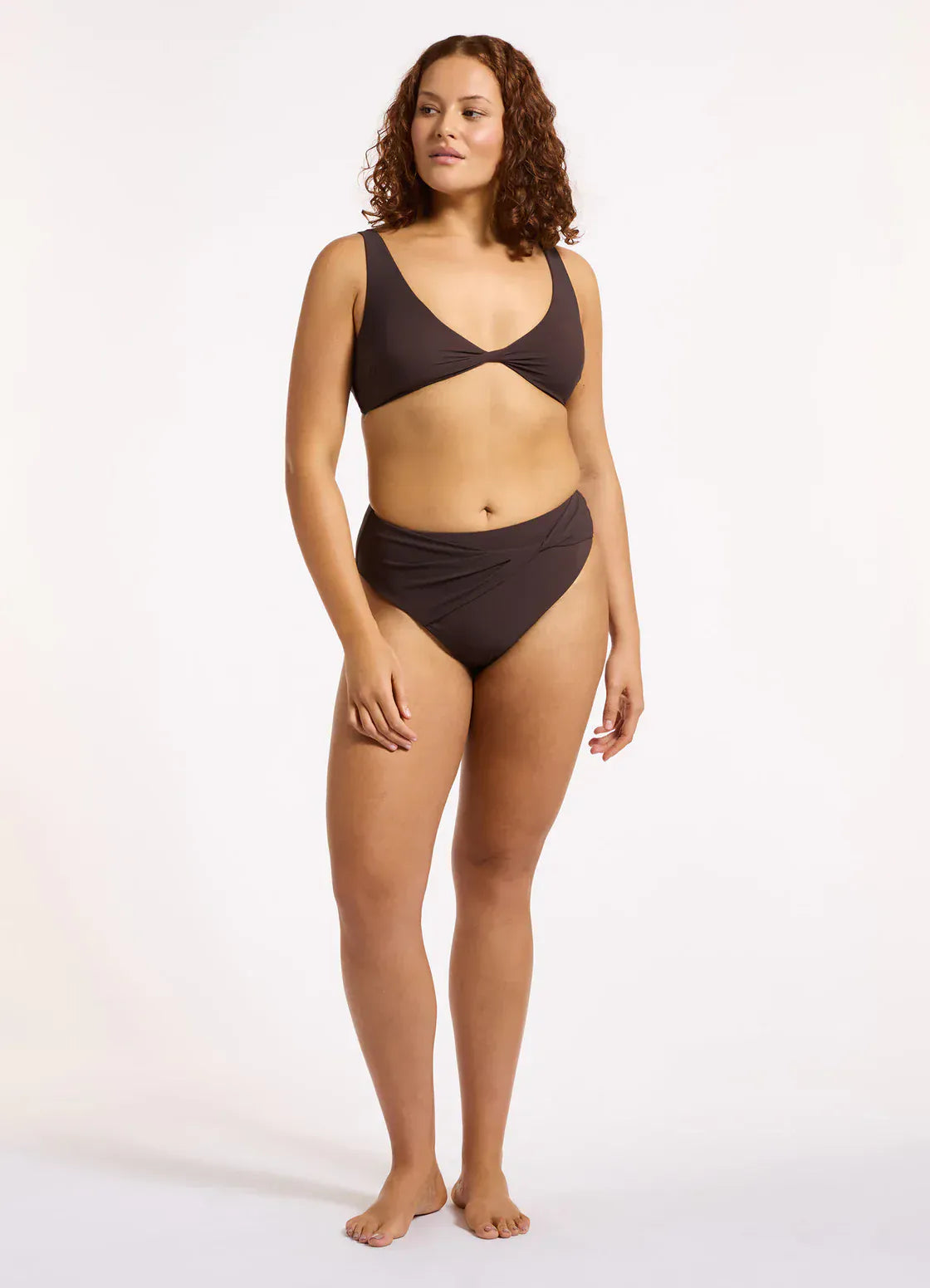 Jets Jetset High Waist High Leg Bikini Bottom Jetset High Waist High Leg Bikini Bottom Splash Swimwear Womens Swimwear