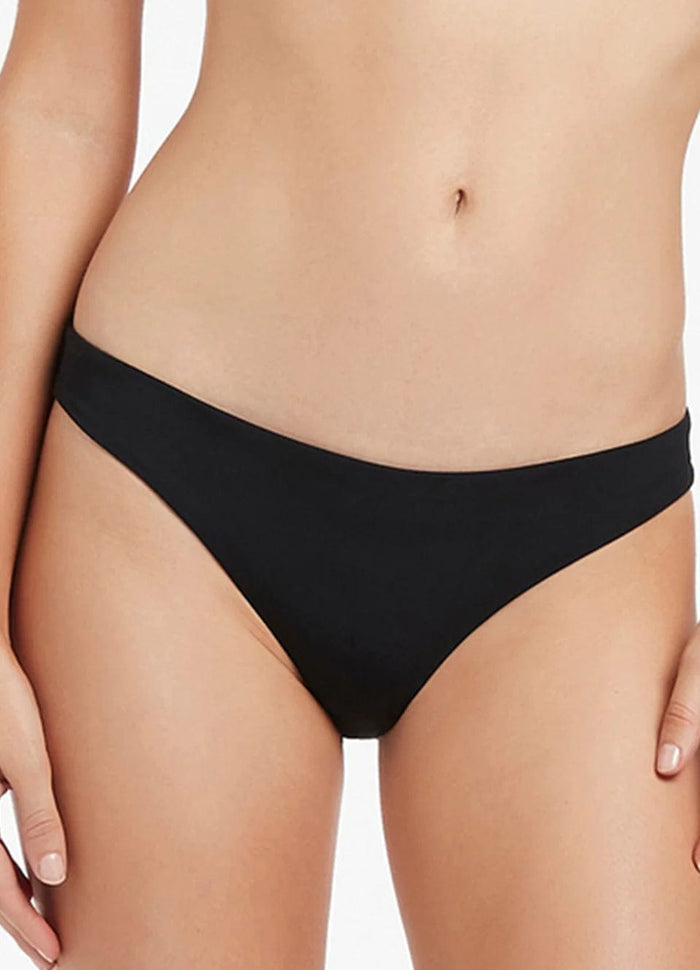 Jets Jetset Hipster - Black Splash Swimwear Bikini Bottoms