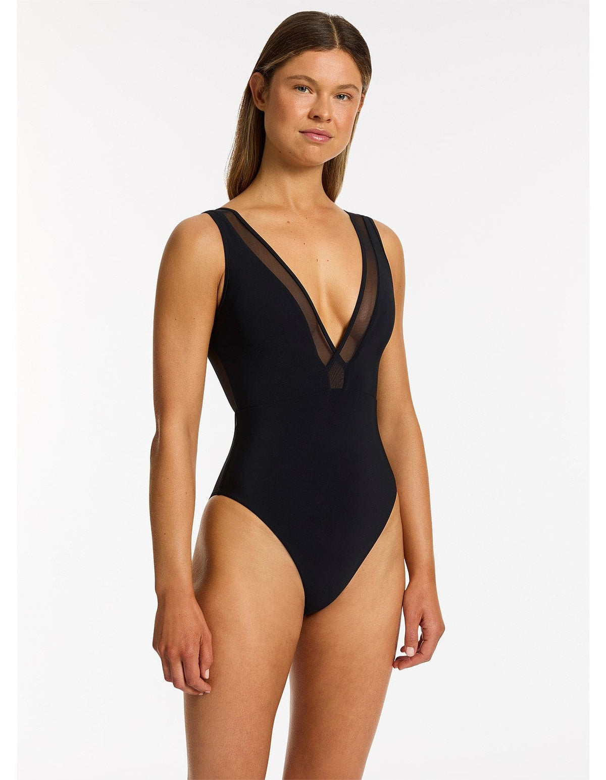 Jets Jetset Lure Plunge One Piece Jetset Lure Plunge One Piece Splash Swimwear