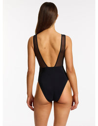 Jets Jetset Lure Plunge One Piece Jetset Lure Plunge One Piece Splash Swimwear