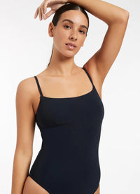 Jets Jetset Tank One Piece - Deep Navy Splash Swimwear One Pieces