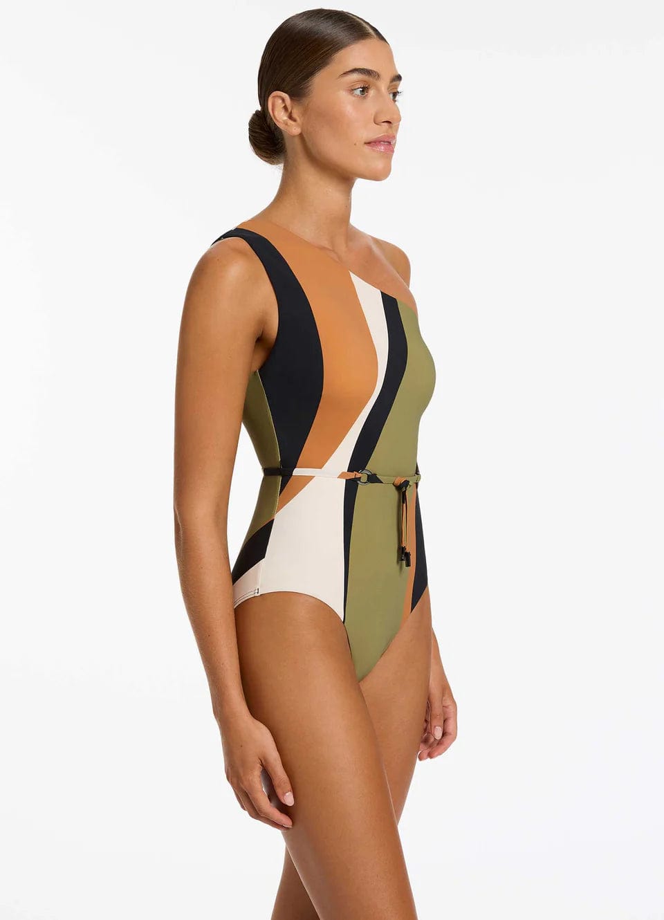 Jets One Pieces Sorella One Shoulder One Piece - Multi Jets Sorella One Shoulder One Piece - Multi