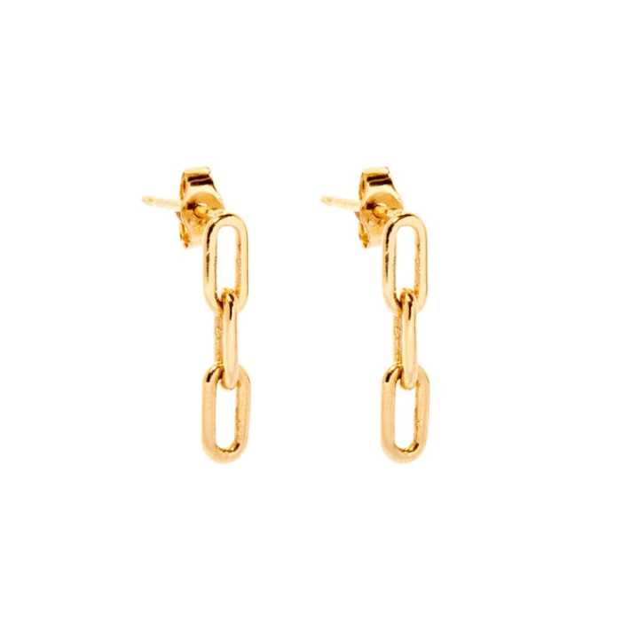 Jewel Citizen Bella Earrings - Gold Splash Swimwear Jewellery 1000016533