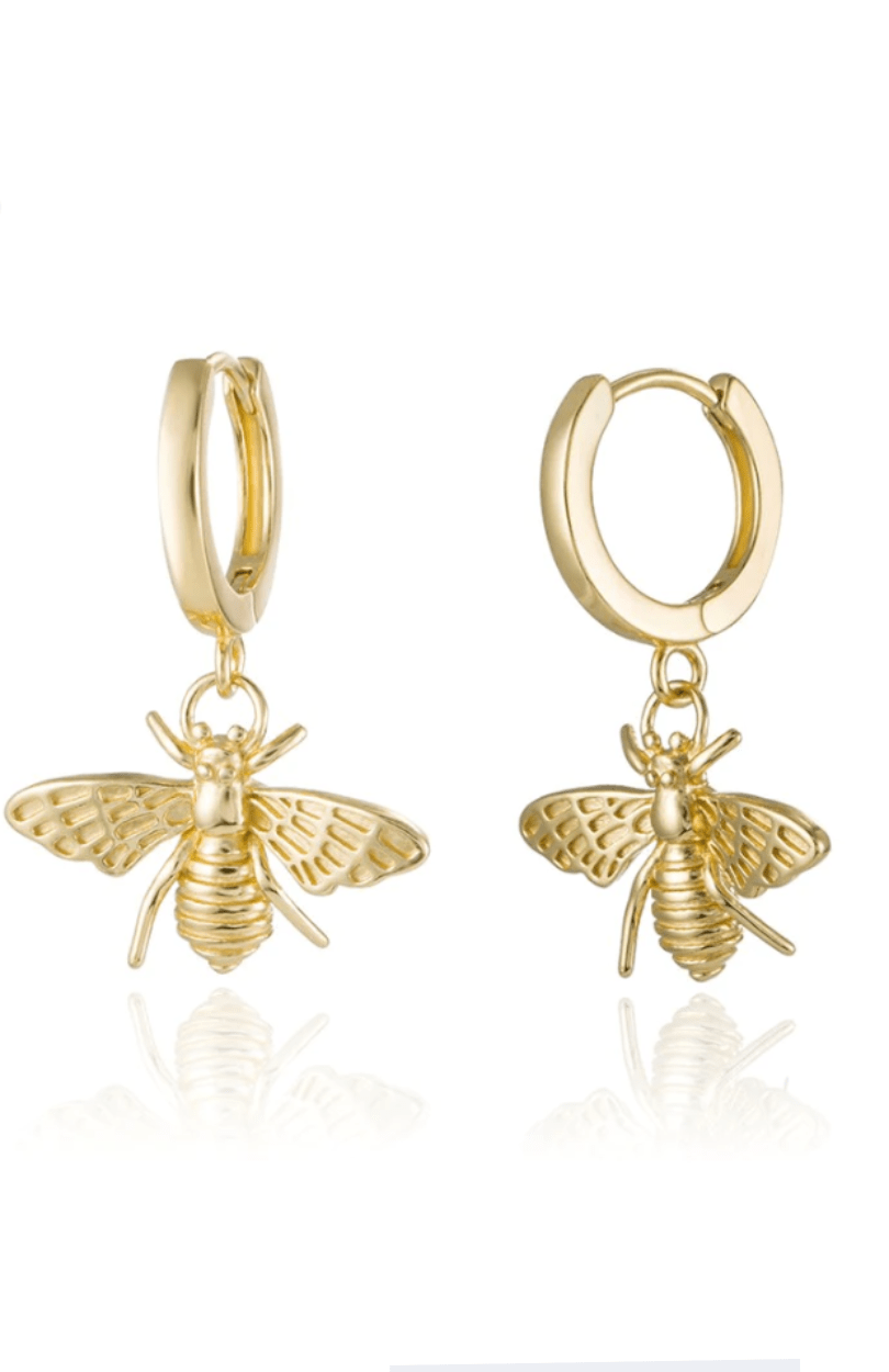 Jewel Citizen Jewellery Buzz Hoop Earrings - Gold