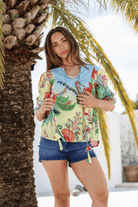 Joop & Gypsy Joop & Gypsy St Tropez Blouse w/Lace Joop & Gypsy St Tropez Blouse w/Lace Splash Swimwear