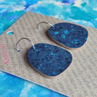 Kami-So Square Recycled Paper Earrings - Large Hoop Square Recycled Paper Earrings - Large Hoop Splash Swimwear