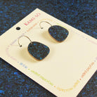 Kami-So Square Recycled Paper Earrings - Large Hoop Square Recycled Paper Earrings - Large Hoop Splash Swimwear