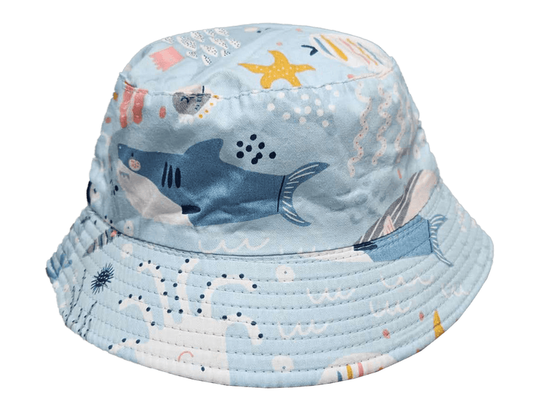 Kato Design Kids Hat - Baby Blue Sealife KB416 Kids Hat - Baby Blue Sealife Splash Swimwear 7038189666970