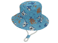 Kato Design Kids Hat - Blue Shark KB412 Kids Hat - Blue Shark Splash Swimwear 7038189666598