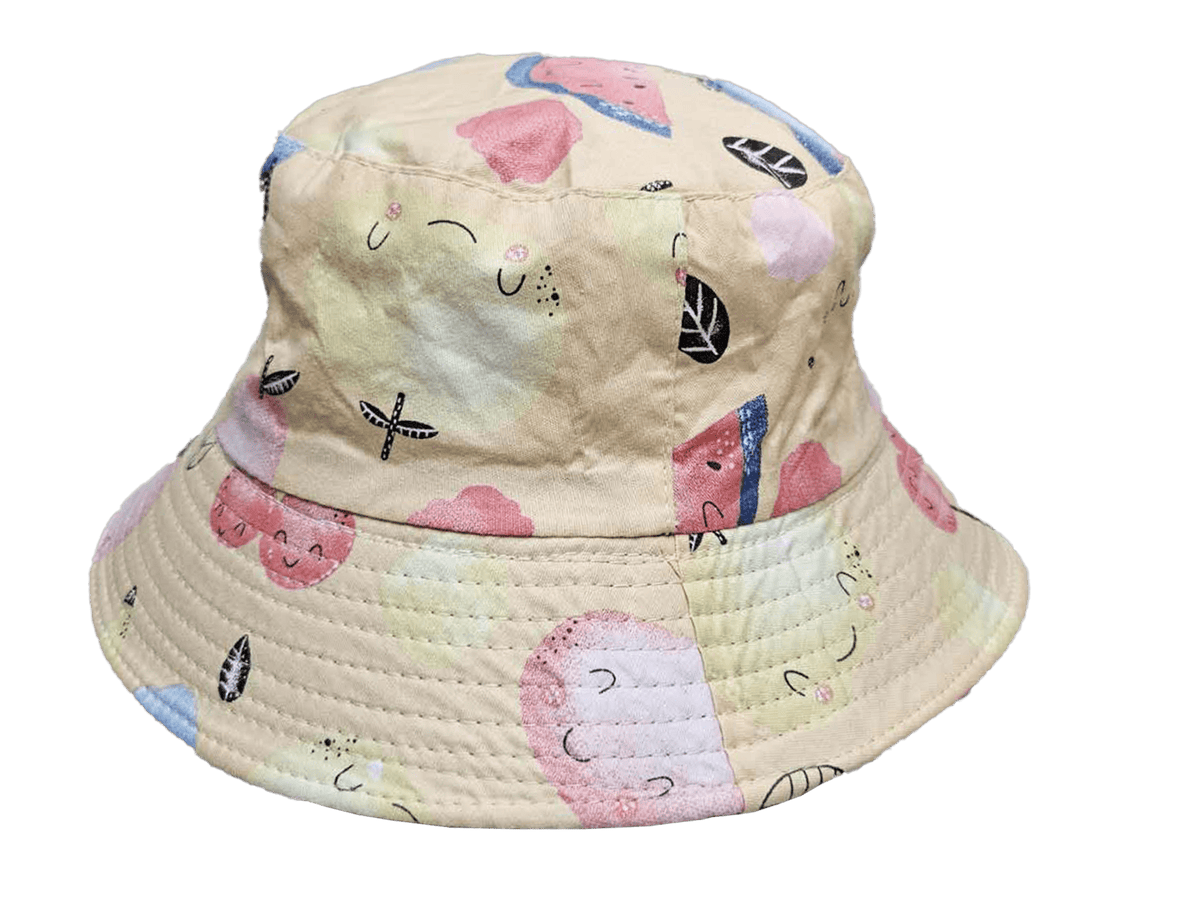 Kato Design Kids Hat - Peach Watermelon KG405 Kids Hat - Peach Watermelon Splash Swimwear 7038189667274