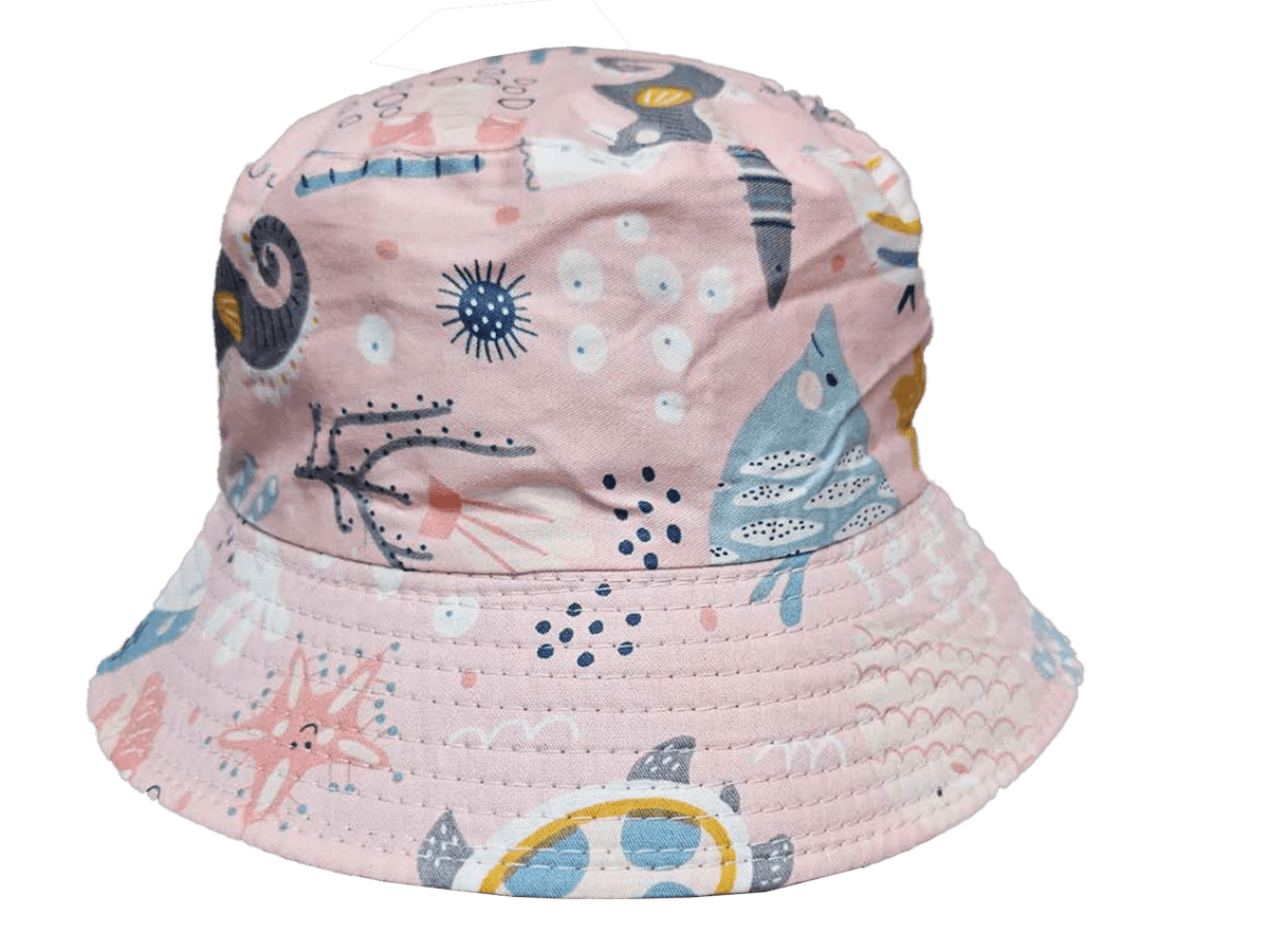 Kato Design Kids Hat - Pink Marine KG410 Kids Hat - Pink Marine Splash Swimwear 7038189667724