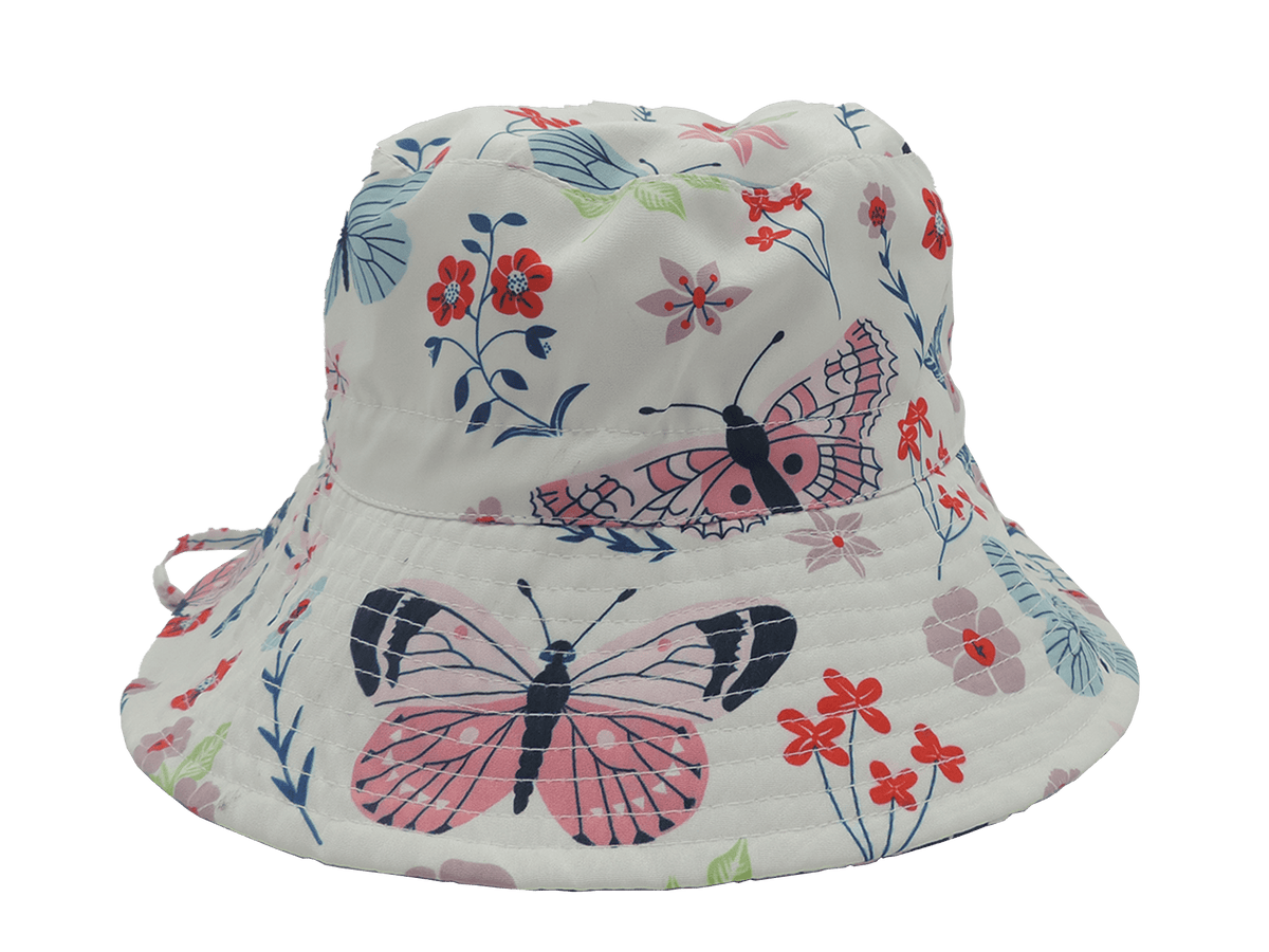 Kato Design Kids Hat - Purple/ Butterfly KG400 Kids Hat - Purple/ Butterfly Splash Swimwear 2464087544006