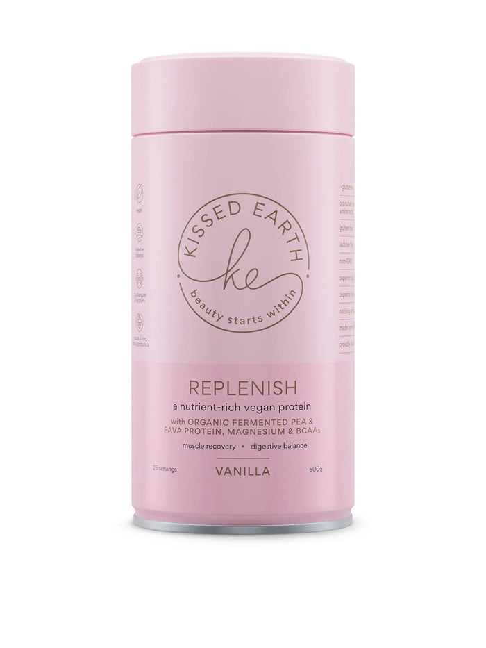 Kissed Earth Replenish Vanilla Protein Powder KE16 Splash Swimwear Health & Beauty 9354160001928