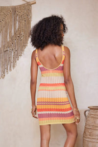Leilani Elyssa Mini Dress - Sunset Stripe - Tigerlily - Splash Swimwear  - dress, Sept23, Tigerlily - Splash Swimwear 